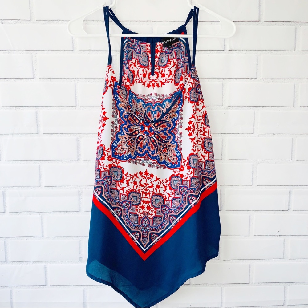 My Michelle Spaghetti Strap Tanktop Halter